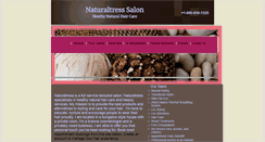 Desktop Screenshot of naturaltress-salon.com